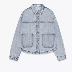 Zara POCKETED Z1975 DENIM JACKET